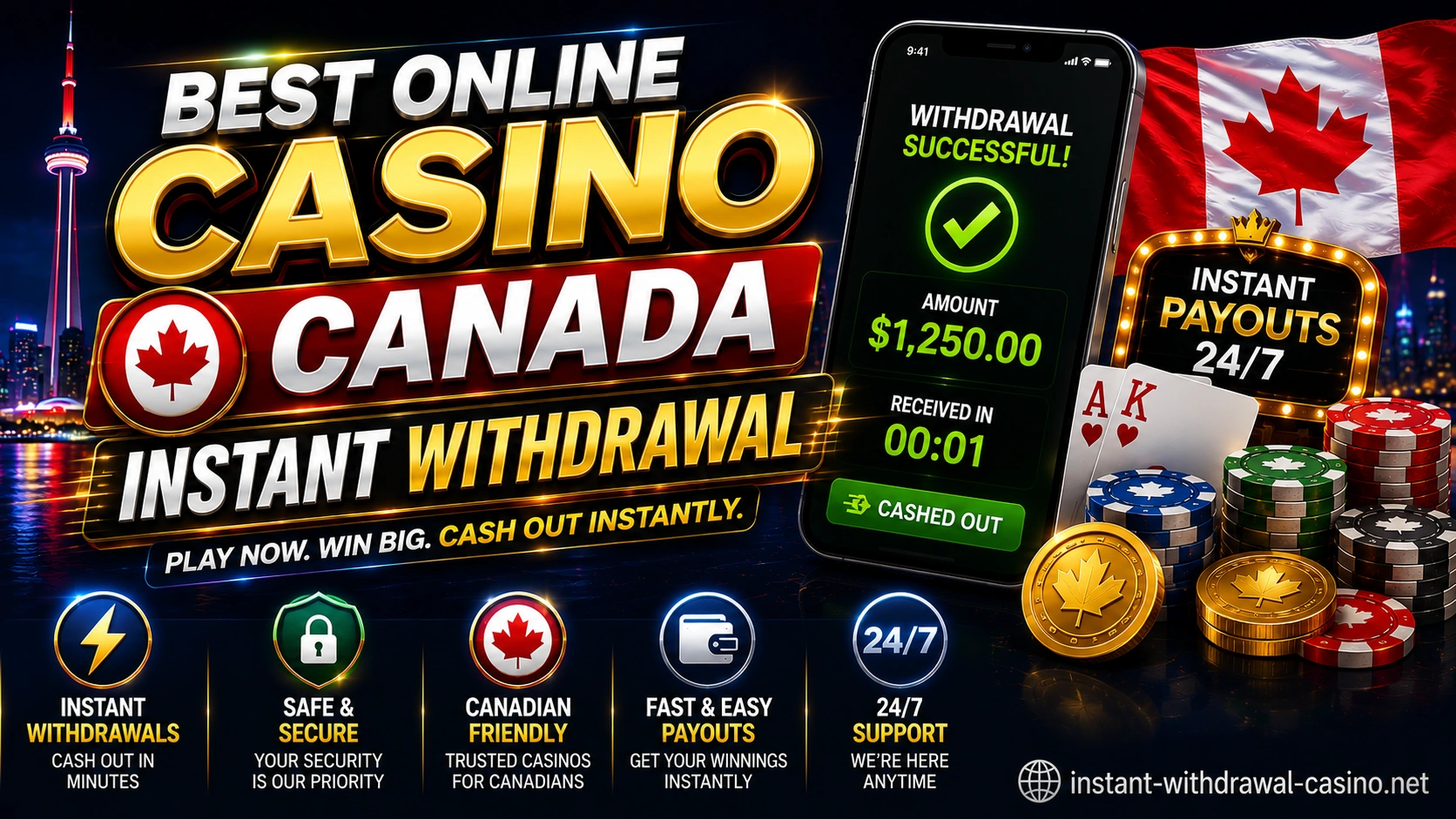 Best Online Casino Canada Instant Withdrawal