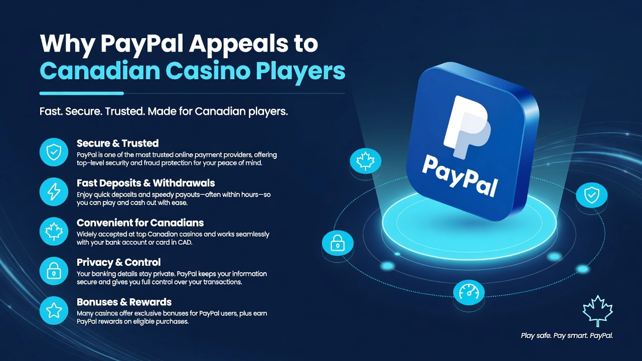 Why PayPal Appeals to Canadian Casino Players